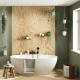 BAIGNOIRE ILOT AGATA OVALE 165X80 - 140 L - BLANC MAT