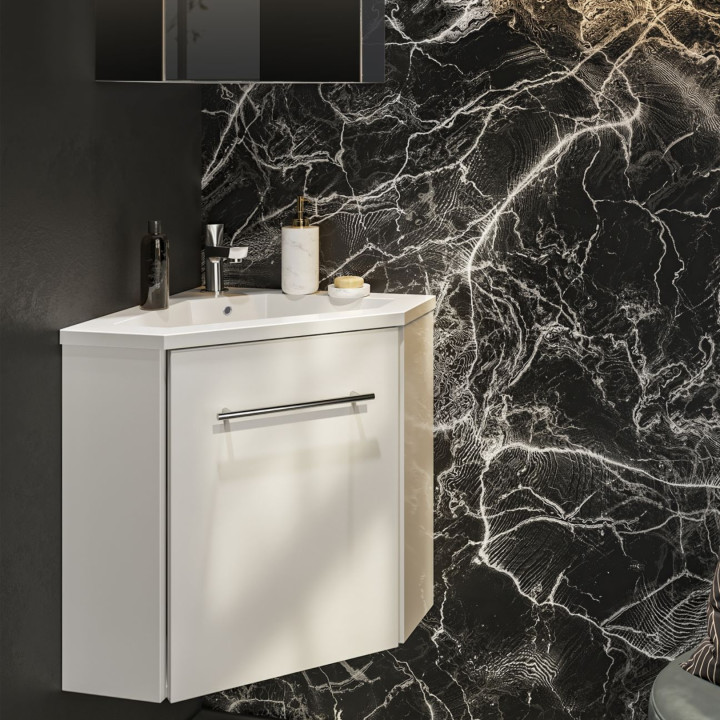 MEUBLE LM ANGLE CORNER BLANC ALLIBERT