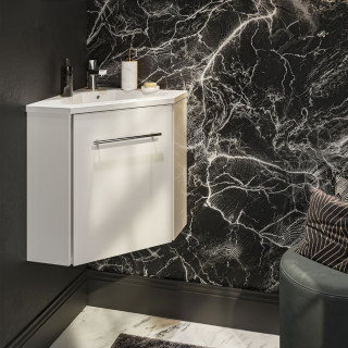 MEUBLE LM ANGLE CORNER BLANC ALLIBERT