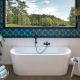 BAIGNOIRE ILOT MURAL PHILOA OVALE 170X75 - 200 L - BLANC