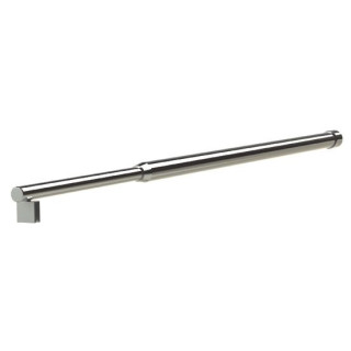 Barre de fixation renfort pour paroi fixe douche chromé extensible 66-100 Allibert
