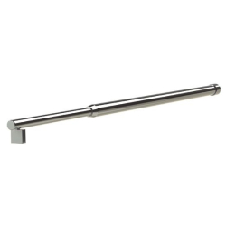 Barre de fixation renfort pour paroi fixe douche chromé extensible 66-100 Allibert