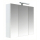 Armoire de toilette &eacute;clairante 3 portes 60 cm blanche Juno 2