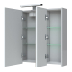 Armoire miroir de toilette éclairante 80 cm  Juno 3 portes