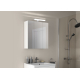 Armoire miroir de toilette éclairante 80 cm  Juno 3 portes
