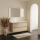 Ensemble meuble salle de bain 120 cm + plan c&eacute;ramique + miroir + led - Effet Ch&ecirc;ne Hamiton - A suspendre - Bazil