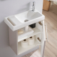 PACK MEUBLE HOUSTON 2 CACHEMIRE STRIE + ROBINET DUO + ACCESS