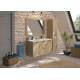 MIROIR NON LUMINEUX RECTANGLE 120 CM BOIS CAMBRIDGE