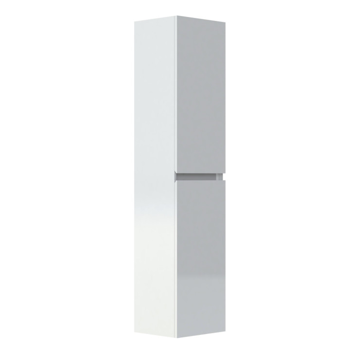 Meuble colonne 180 cm Blanc mat DONNA