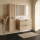 Ensemble meuble de salle de bain 80 cm + colonne 40 cm - Effet ch&ecirc;ne hamilton - A suspendre - Cambridge