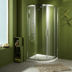 Porte de douche ACCES D'ANGLE CIRCULAIRE REMI 90X90X190CM