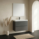 MEUBLE GAIN DE PLACE SLIM 80 GRIS ANTHRACITE