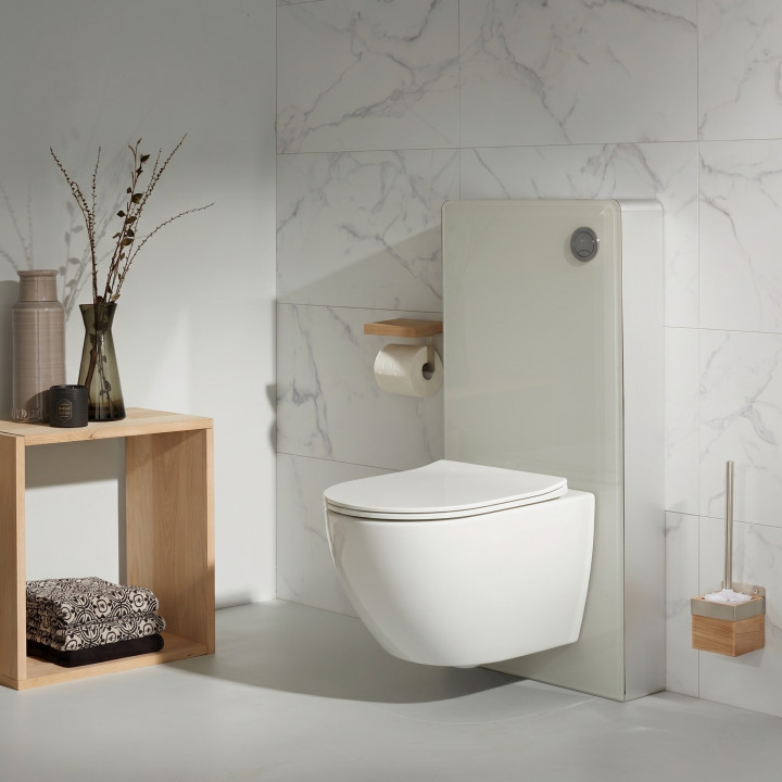 BATI RUBY BLANC + CUVETTE COROLLA GAIN DE PLACE BLC BRILLANT