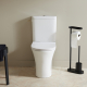 Pack WC à poser gain de place sans bride sortie horizontale - Shani