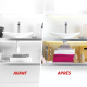 Ensemble bonde + siphon gain de place D32 pour vasque - Faible hauteur - Quick clack - Dôme doré - Nano 6.7 - 30724955