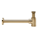 Siphon de lavabo en laiton doré brossé - mini linéis - 30724961