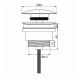 Bonde universelle laiton noir mat pour lavabo vasque avec ou sans trop plein - 30724564