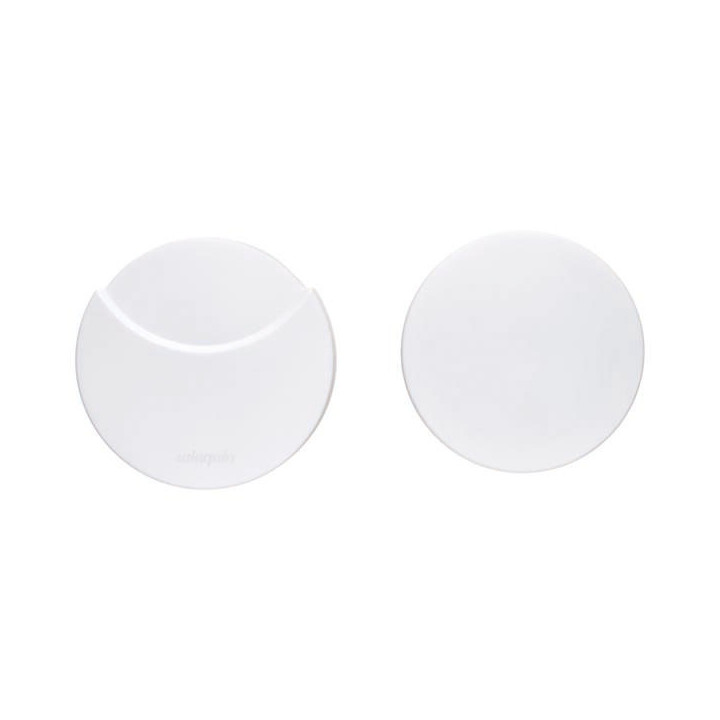 Vidage complet de baignoire NF à câble finition ABS blanc mat L. 700 mm - 30724977