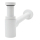Siphon de lavabo en laiton blanc mat - mini lin&eacute;is - 30724960