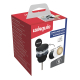Bonde universelle laiton noir mat pour lavabo vasque avec ou sans trop plein - 30724564