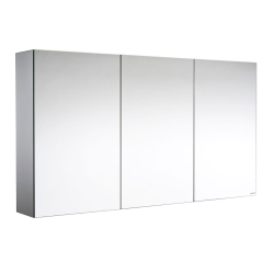 Armoire miroir de toilette 120 cm Oslo 3 portes tryptique