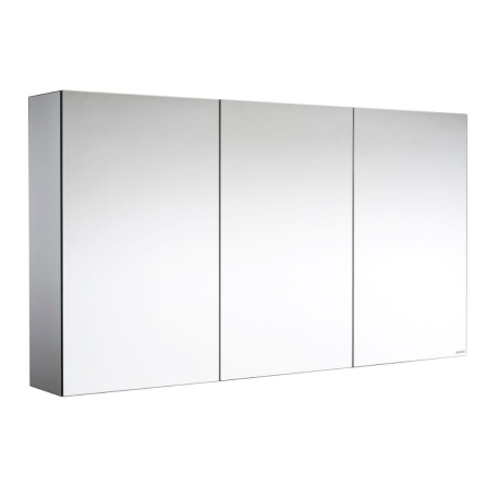 Armoire miroir de toilette 120 cm Oslo 3 portes tryptique