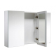 Armoire miroir de toilette 120 cm Oslo 3 portes tryptique