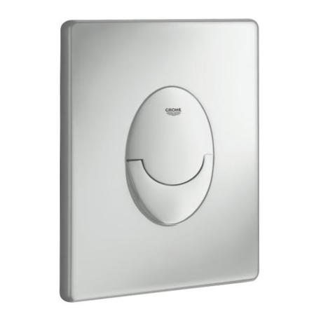 Plaque de déclenchement WC Grohe chromé finition mate - 38505P00