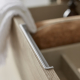 Ensemble meuble salle de bain 100 cm - plan vasque céramique - miroir et led - Effet Chêne Cambrian - A suspendre