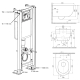 BATI CHASSE SIAMP + CUVETTE BELLA VORTEX