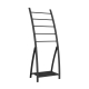 Porte serviette à poser 2 barres noir mat - grande hauteur - LOFT GAME - Allibert