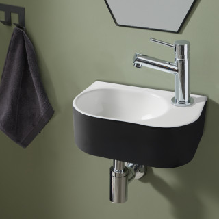 LAVE MAINS PAREO BLANC NOIR