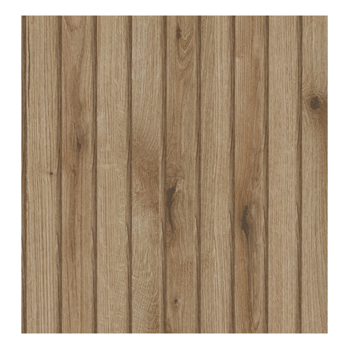 Meuble salle de bain faible profondeur 50 cm x 30 cm Oak strié à suspendre Vetti