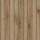Meuble salle de bain 100 cm A poser - Plan vasque céramique - Effet bois strié - Karaib 2