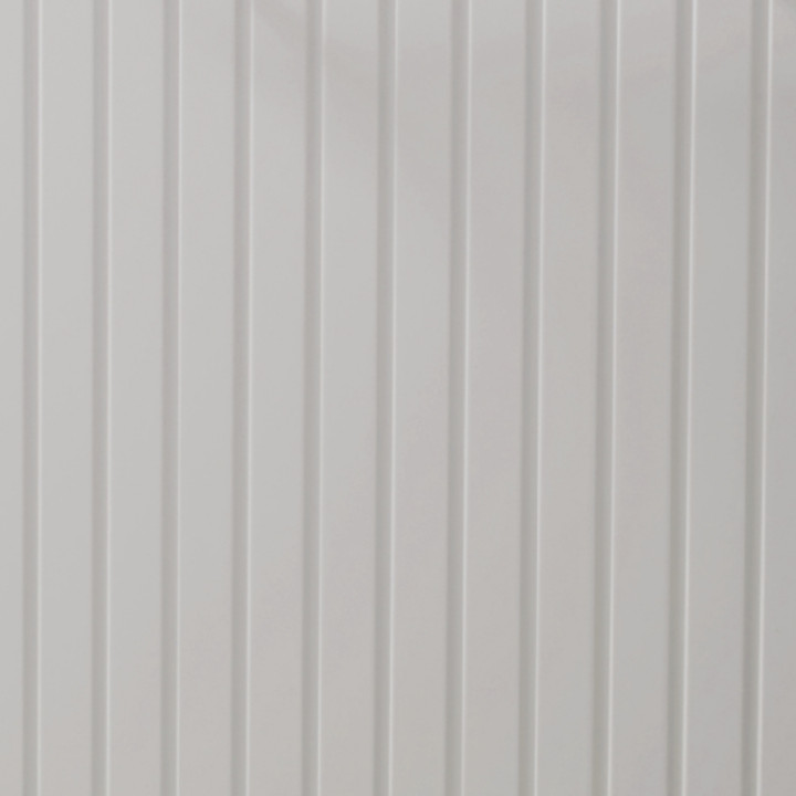 Meuble salle de bain faible profondeur 50 cm x 30 cm blanc strié à suspendre Vetti