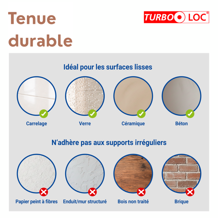 Porte-papier toilette double Lizan Marron - Wenko