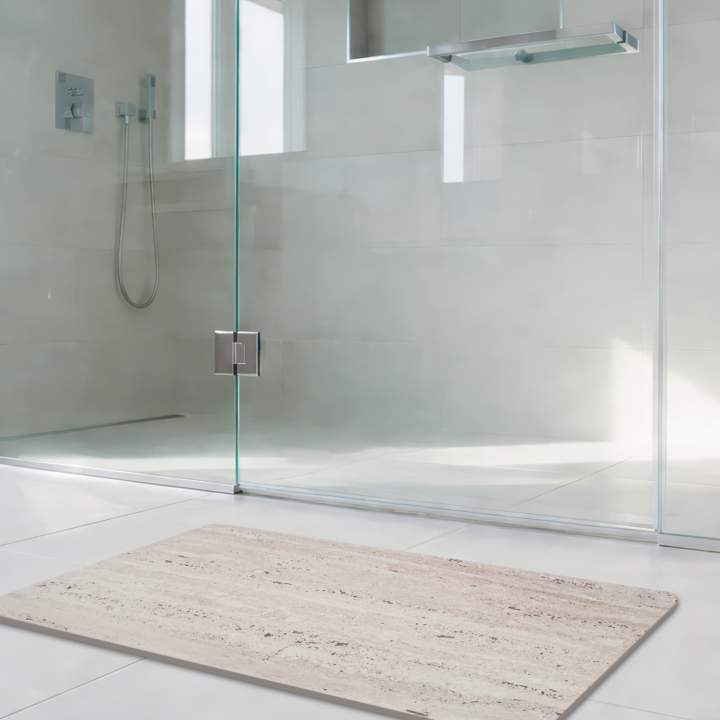 Tapis de bain diatomite Puna Pierre 80x50 - Wenko