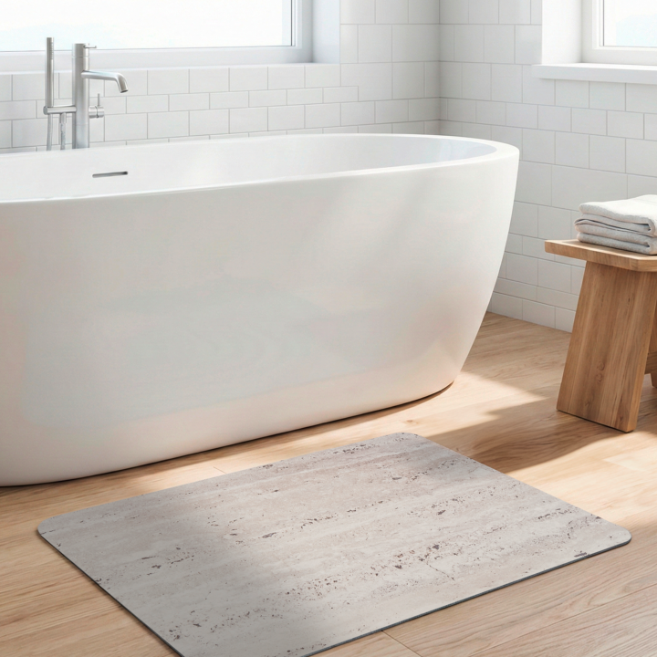 Tapis de bain diatomite Puna Pierre 80x50 - Wenko