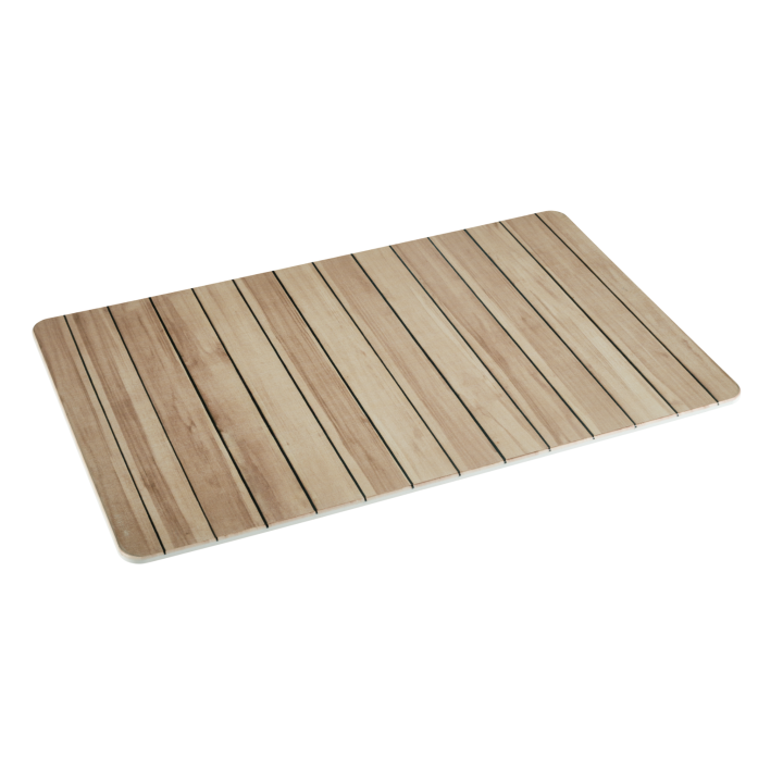 Tapis de bain diatomite Lepiana Bois 80x50 - Wenko