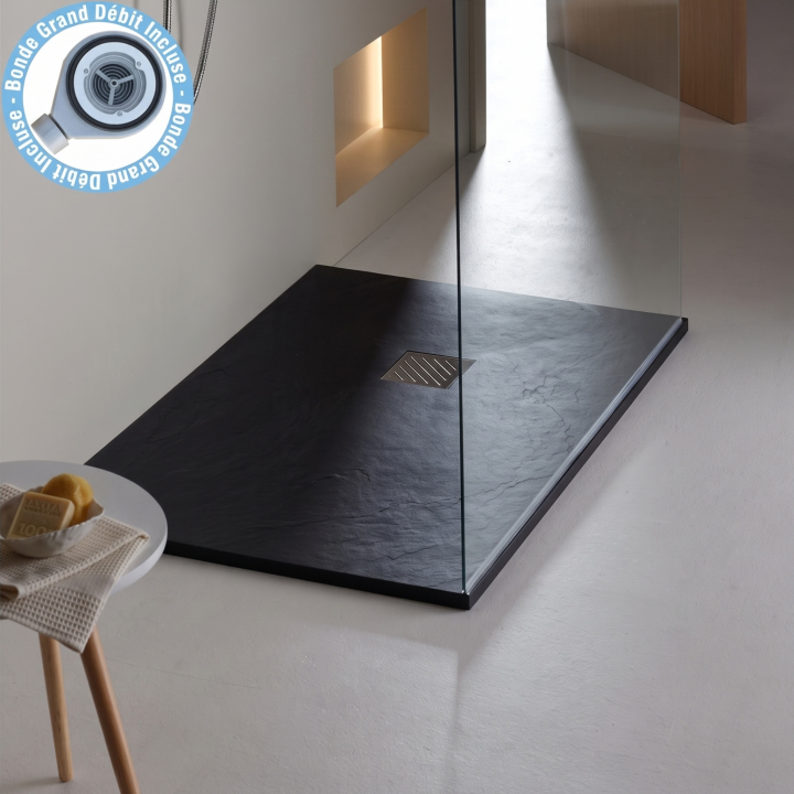Vente receveur extra plat pour douche – Receveurs coloris noir