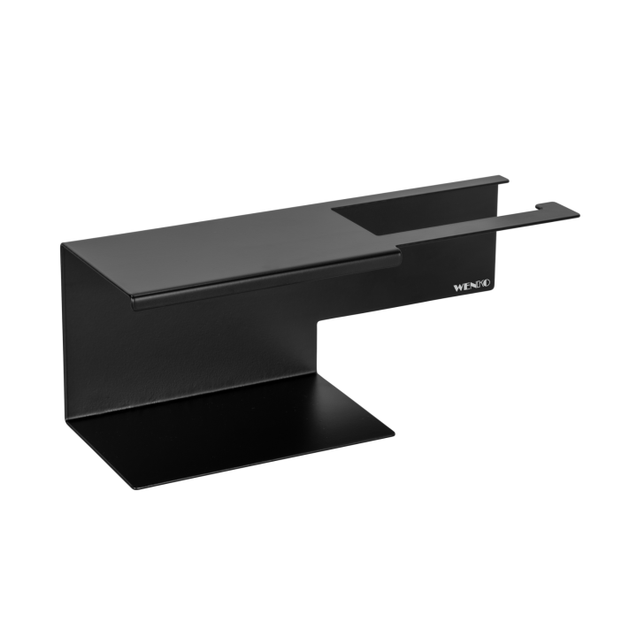 Porte-papier toilette double Lizan Noir - Wenko