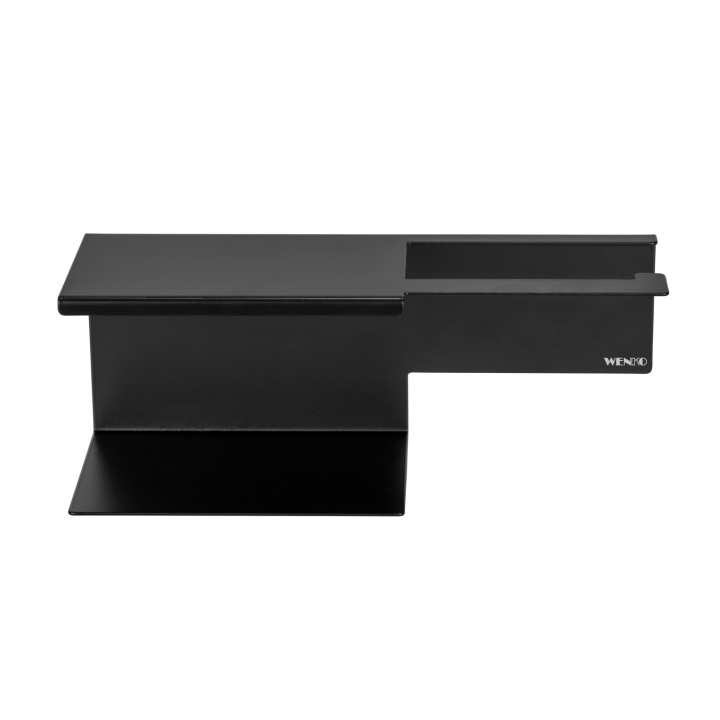 Porte-papier toilette double Lizan Noir - Wenko