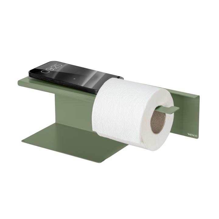 Porte-papier toilette double Lizan Vert - Wenko
