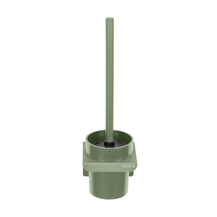 Brosse WC murale Lizan Vert sans perçage - Wenko