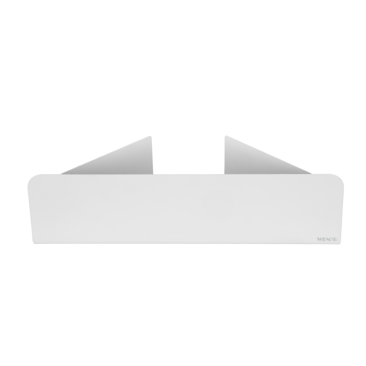 Etagere d'angle de douche sans percage inox blanc Lizan Wenko