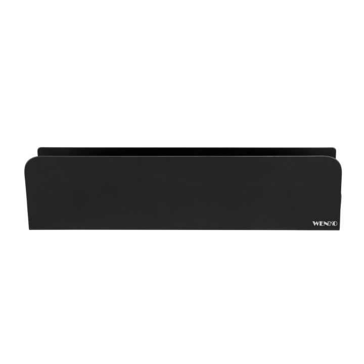 Étagère de Douche Adhésive Inox Noir Mat Lizan Wenko