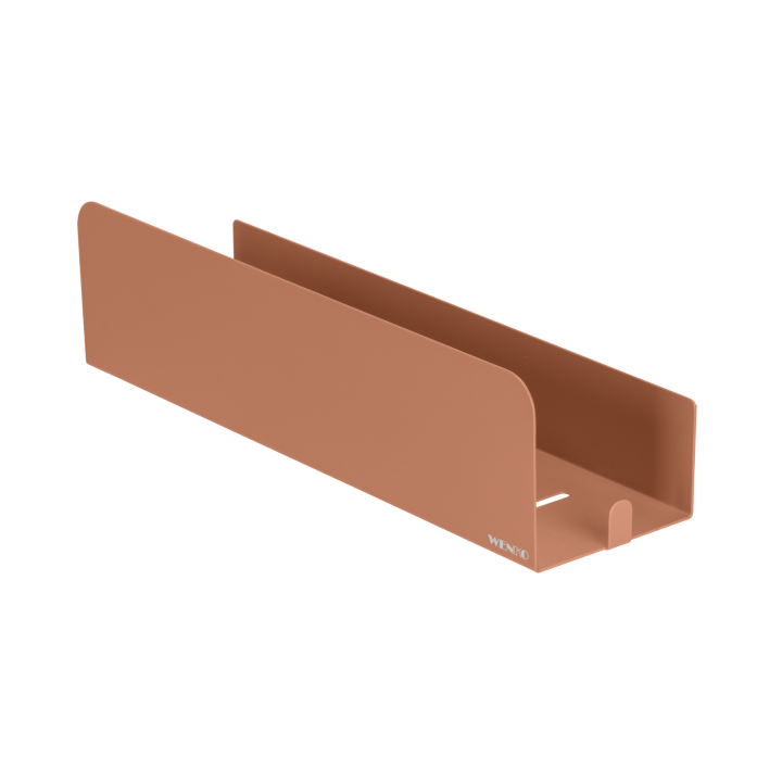 Étagère de Douche Adhésive Inox Marron Mat Lizan Wenko