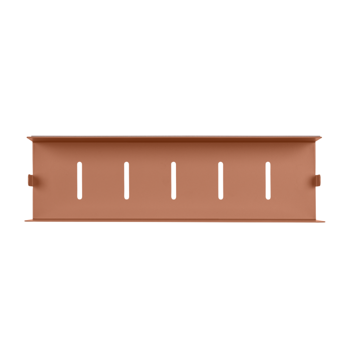 Étagère de Douche Adhésive Inox Marron Mat Lizan Wenko