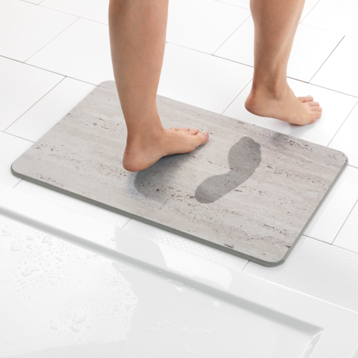 Tapis de bain diatomite Puna Pierre 60x39 - Wenko