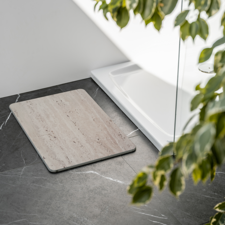 Tapis de bain diatomite Puna Pierre 60x39 - Wenko